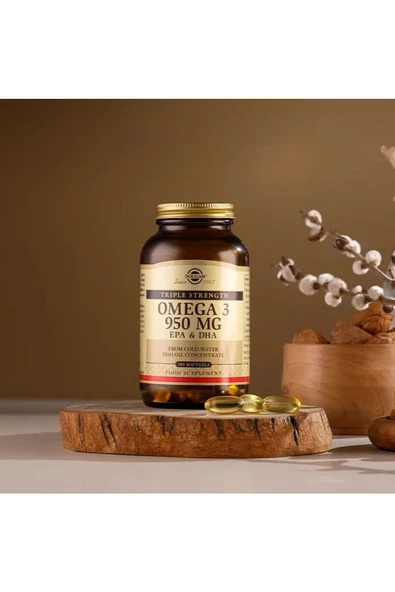 Solgar Omega-3 950 Mg 100 Kapsül - Resim 3