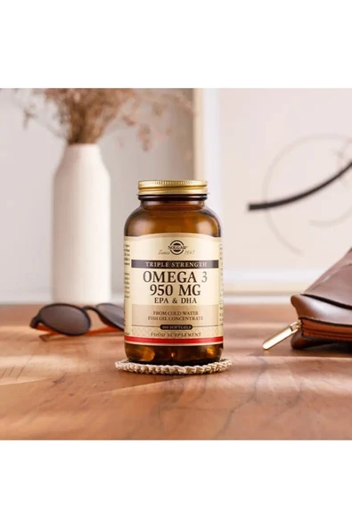 Solgar Omega-3 950 Mg 100 Kapsül - Resim 2