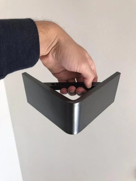 Tv Ünitesi Metal Ayak Tv Ünitesi Ayağı Siyah ürün görseli 1