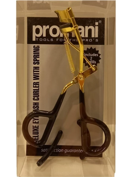 Promani PR-812 Yaylı ve 2 Yedek Lastikli Kirpik Kıvırıcı ürün görseli 1