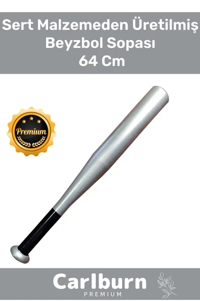 Premium Özel Üretim Kırılmaz Kaliteli Metal Baseboll Beyzbol Sopası 64 Cm ürün görseli 1