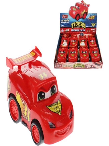 FARBU Cars Mcqueen Sürtmeli Araba (Tigers) CNL 1454 ürün görseli 1