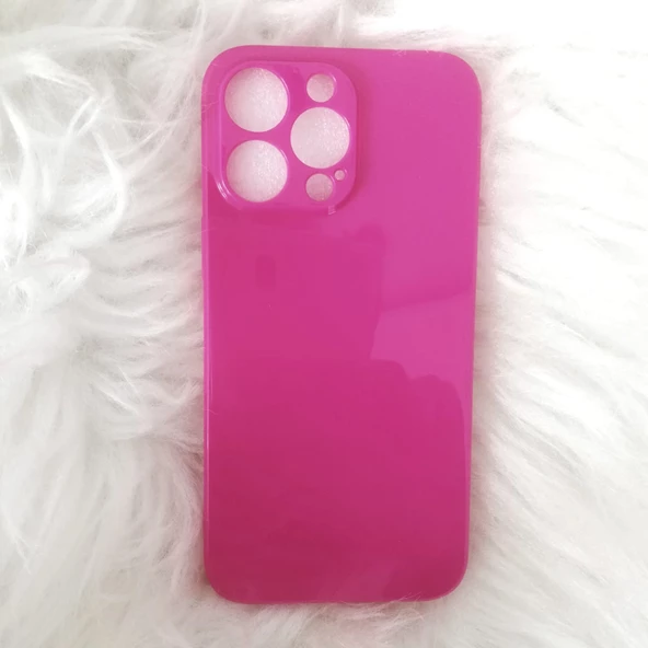Iphone 14 Pro Koyu Pembe Telefon Kabı ürün görseli 1