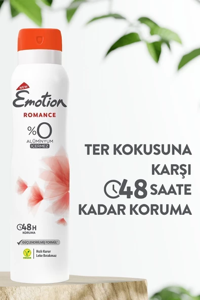 Emotion Romance Kadın Deodorant 6x150ml - Resim 4