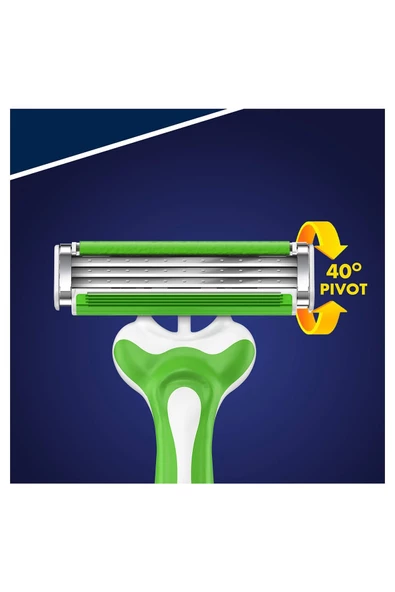 Gillette Blue3 Sensitive Kullan At Tıraş Bıçağı 6'Lı - Resim 7