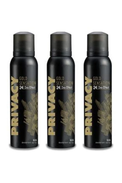 Privacy Gold Sensation Deodorant 150ml ürün görseli 1