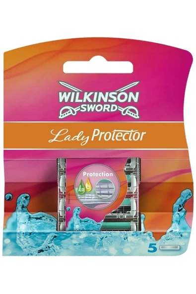 FLY BAZAAR Wilkinson Sword Lady Protector Vücut Tıraş Aleti Için Yedek Bıçak 5'li ürün görseli 1