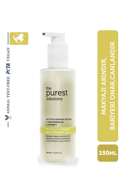 The Purest Solutions Postbiyotik içerikli Multifonksiyonel Arındırıcı Temizleme Yağı 150 ml ürün görseli 1