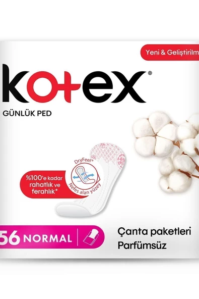 Kotex Günlük Ped Normal 56'lı - Resim 2