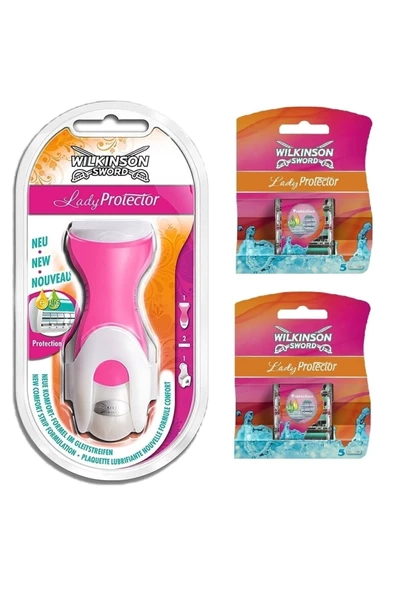 Wilkinson Sword Lady Protector 2up Vücut Tıraş Makinesi 10 Yedek ürün görseli 1