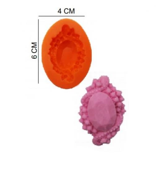 ŞEKER HAMUR KALIBI SİLİKON ÇERÇEVE 4*6 CM ürün görseli 1