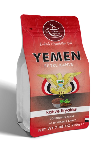 Yemen Filtre Kahve (SİNGLE ORİGİN) 200 gr ürün görseli 1