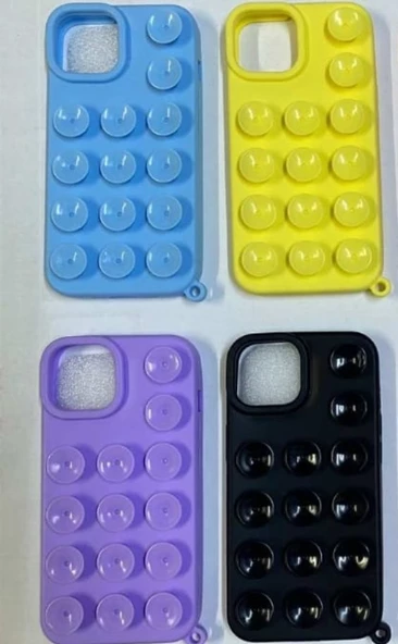 Vakumlu telefon tutucu kılıf ıphone 11/13/15 ürün görseli 1