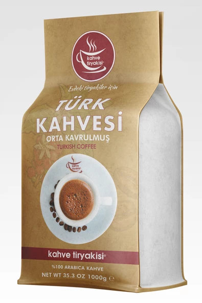 Orta Kavrulmuş Türk Kahvesi 1 kg ürün görseli 1