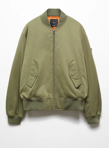 Mango Oversize bomber ceket ürün görseli 1