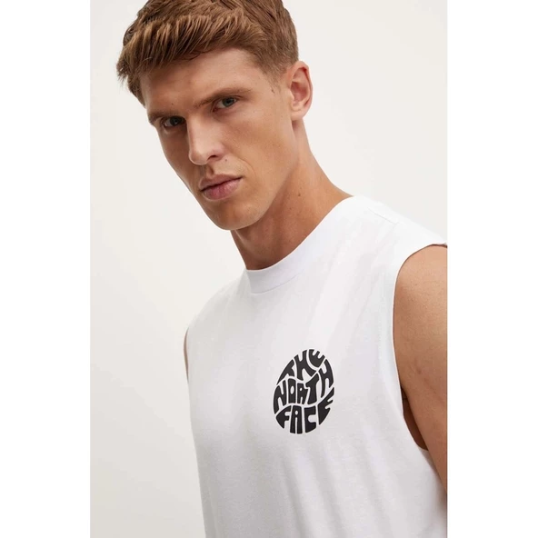 The North Face OVERSIZE FESTIVAL SQUARE TANK Erkek Atlet Tişört NF0A87F1FN41 ürün görseli 1