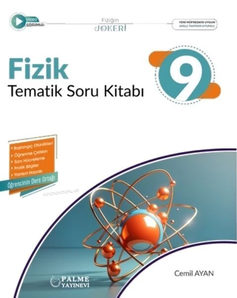 Palme Yayınları 9. Sınıf Fizik Tematik Soru Kitabı ürün görseli 1