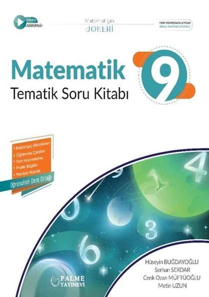 Palme Yayınları 9. Sınıf Matematik Tematik Soru Kitabı ürün görseli 1