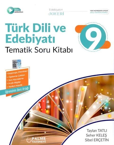 Palme Yayınları 9. Sınıf Türk Dili ve Edebiyatı Tematik Soru Kitabı ürün görseli 1
