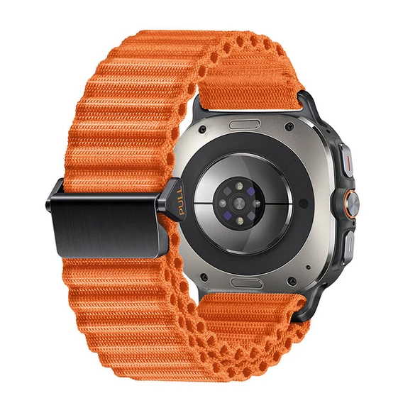 Galaxy Watch Ultra 47mm Zore KRD-120 Naylon Kumaş Hasır Örgülü Kordon ürün görseli 1