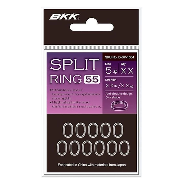 BKK Split Ring-55 Halka  3 No / 30 Kg / 18 Adet ürün görseli 1