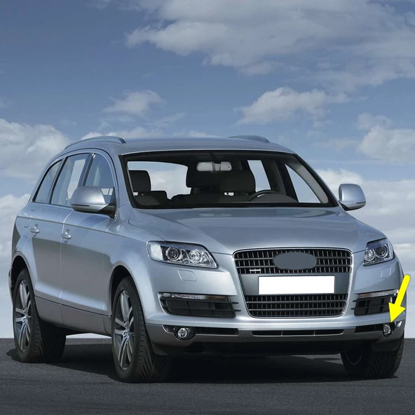 Audi Q7 2007-2008-2009 Ön Sol Sis Farı Çerçevesi 4L0807489 ürün görseli 1