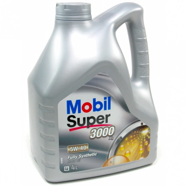 Mobil Super 3000 X1 5W-40 Tam Sentetik Motor Yağı 4 Litre ürün görseli 1