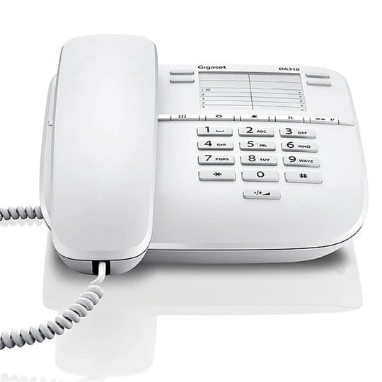 Gigaset DA310 Masaüstü Telefon BEYAZ ürün görseli 1