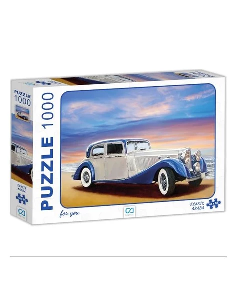 Klasik Araba 1000 Parça Puzzle ürün görseli 1