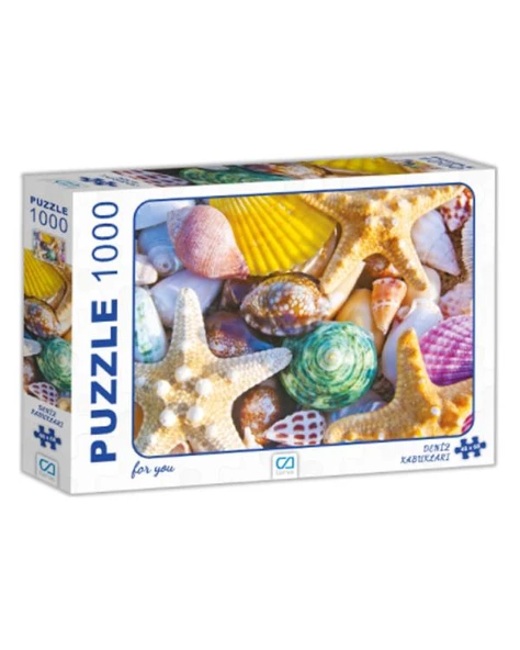 Deniz Kabukları 1000 Parça Puzzle ürün görseli 1