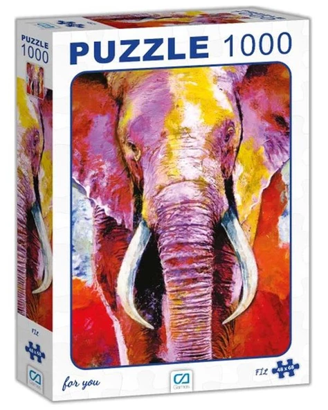 Fil 1000 Parça Puzzle ürün görseli 1
