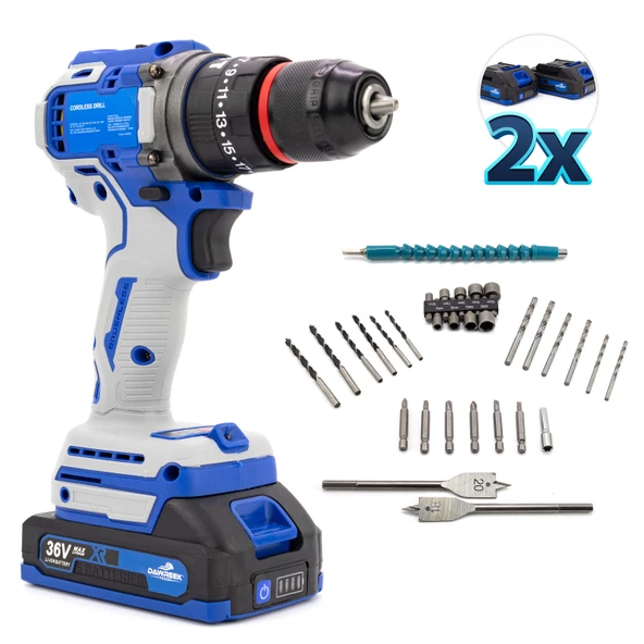 Dawreek 10mm Blue Kömürsüz Vidalama - Resim 4