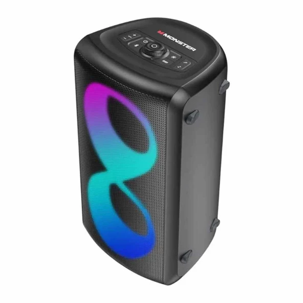 Monster Cycle Plus 2 Mikrofonlu Bluetooth Hoparlör 120W ürün görseli 1