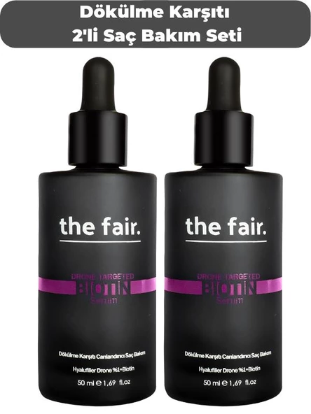 the fair. Dökülme Karşıtı 2'li Saç Bakım Seti ürün görseli 1