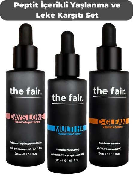 the fair. Peptit İçerikli Yaşlanma ve Leke Karşıtı Set ürün görseli 1
