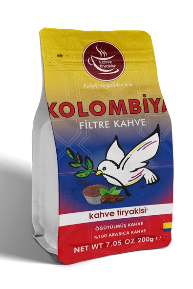 Kolombiya Filtre Kahve 200gr ürün görseli 1