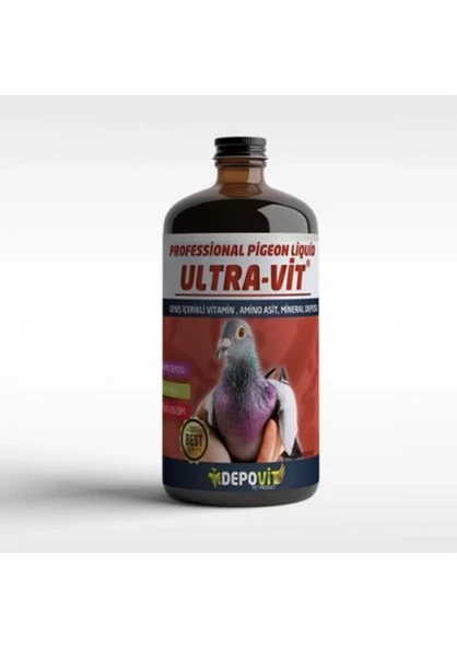 Depovit Ultravit 14 Çeşit Vitamin, A.asit ve Mineral 500ML ürün görseli 1
