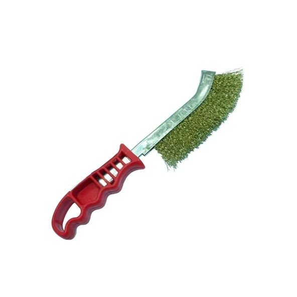 Partner PT02044 0.30 MM Sarı Telli Plastik Saplı El Tipi Fırça ürün görseli 1