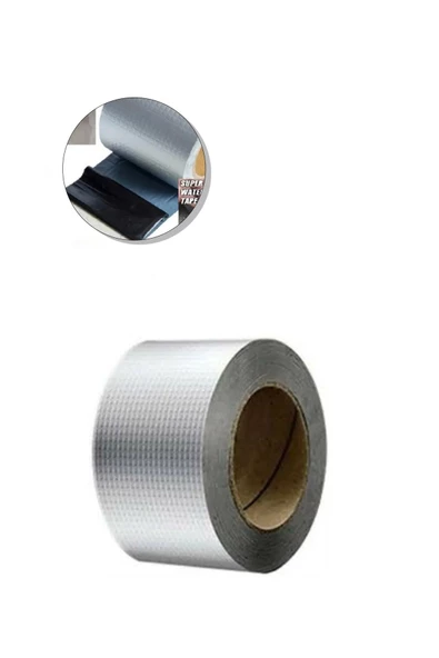 SPRENDA Alüminyum Folyo Bant Su Sızdırmaz Bant Çatı Boru Tamir Tadilat 2 mt X 72 mm ürün görseli 1