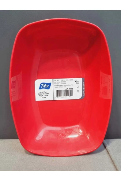 SPRENDA KAYIK PLASTİK TABAK 17 CM ürün görseli 1