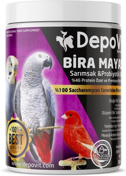 Depovit Tüm Kuşlar Için Inaktif B. Mayası 300 gr ürün görseli 1