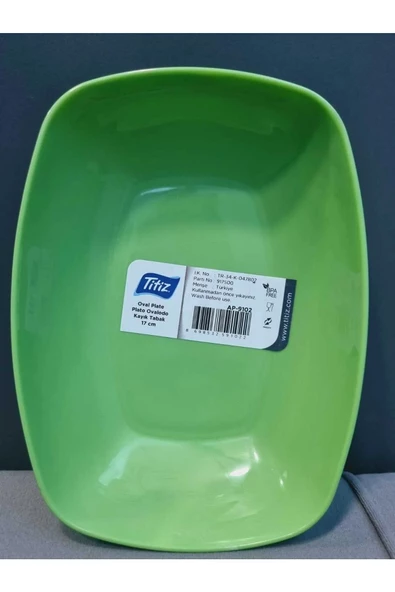 SPRENDA KAYIK PLASTİK TABAK 17 CM ürün görseli 1