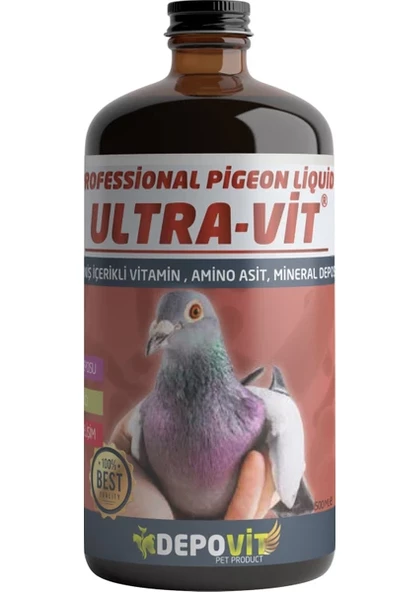 Depovit Ultravit 500 ml Multivitamin Amino Asit ürün görseli 1