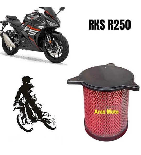 Rks R 250 Hava Filtresi Oem Kalite Tüm Yıllara Uygun  Supermoto ürün görseli 1