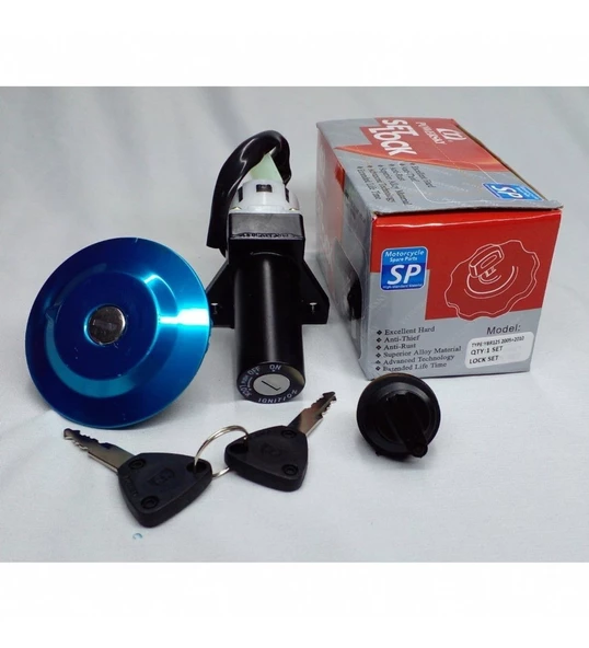 Yamaha Ybr 125 2005-2010 Kontak Seti Depo Kapak Dahil  Supermoto ürün görseli 1