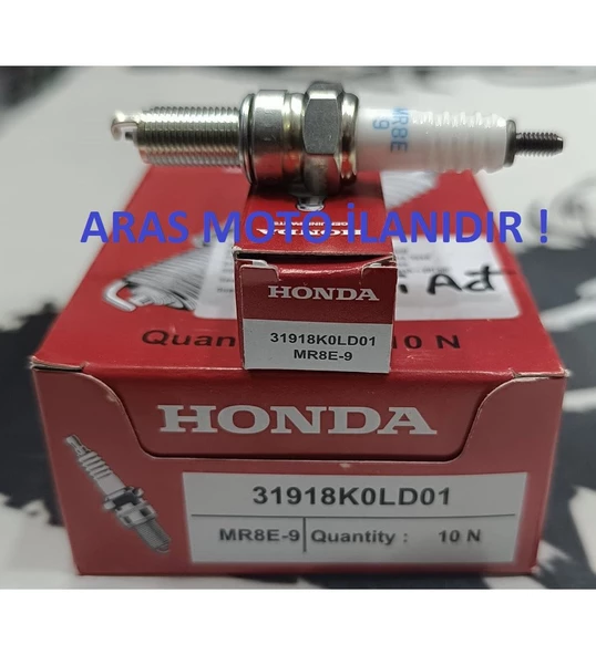 Honda Activa 125 Buji Orjinal Servis Kodlu Mr8E-9 Ngk Yeni Activa Buji Supermoto ürün görseli 1