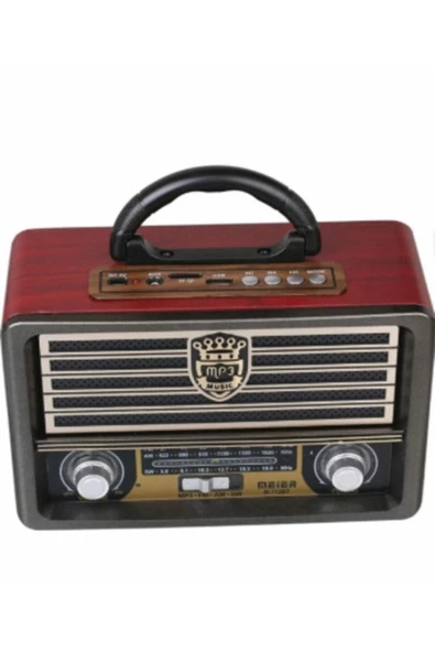 Meier M-113BT Eskitme Nostalji Tasarımlı Bluetoothlu Nostalji Radyo ürün görseli 1