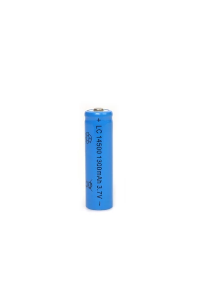 ULTRATEKNO 1300 Mah 3.7 V Şarj Edilebilir Kalem Pil Lc 14500 Şarj Edilebilen Kalem Pil - Tekli ürün görseli 1