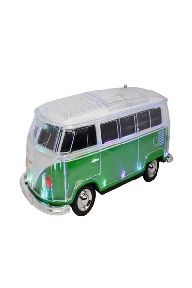 ULTRATEKNO WS-267BT 1967 Model T1 Vosvos Minibüs Bluetooth Hoparlör Fm Radyo USB Tf Aux Destekli Speaker ürün görseli 1