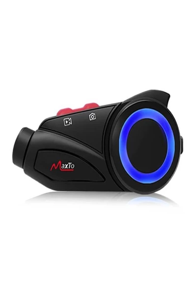 ULTRATEKNO Maxto M3S Serisi 2k Fhd 1440P Kameralı Intercom Motosiklet Kask İntercom Uyumlu ürün görseli 1